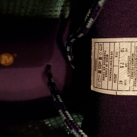 Size 10, Merrell Women's Waterpro Maipo Water Shoe,Aventurine/Purple - Picture 7 of 8